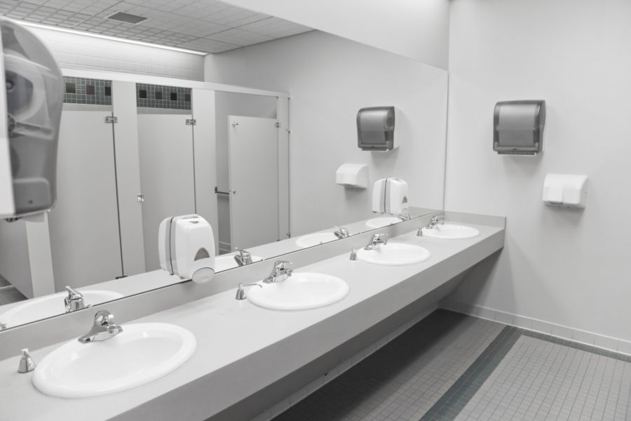 Restroom Cleaning by All Bright Cleaning Services